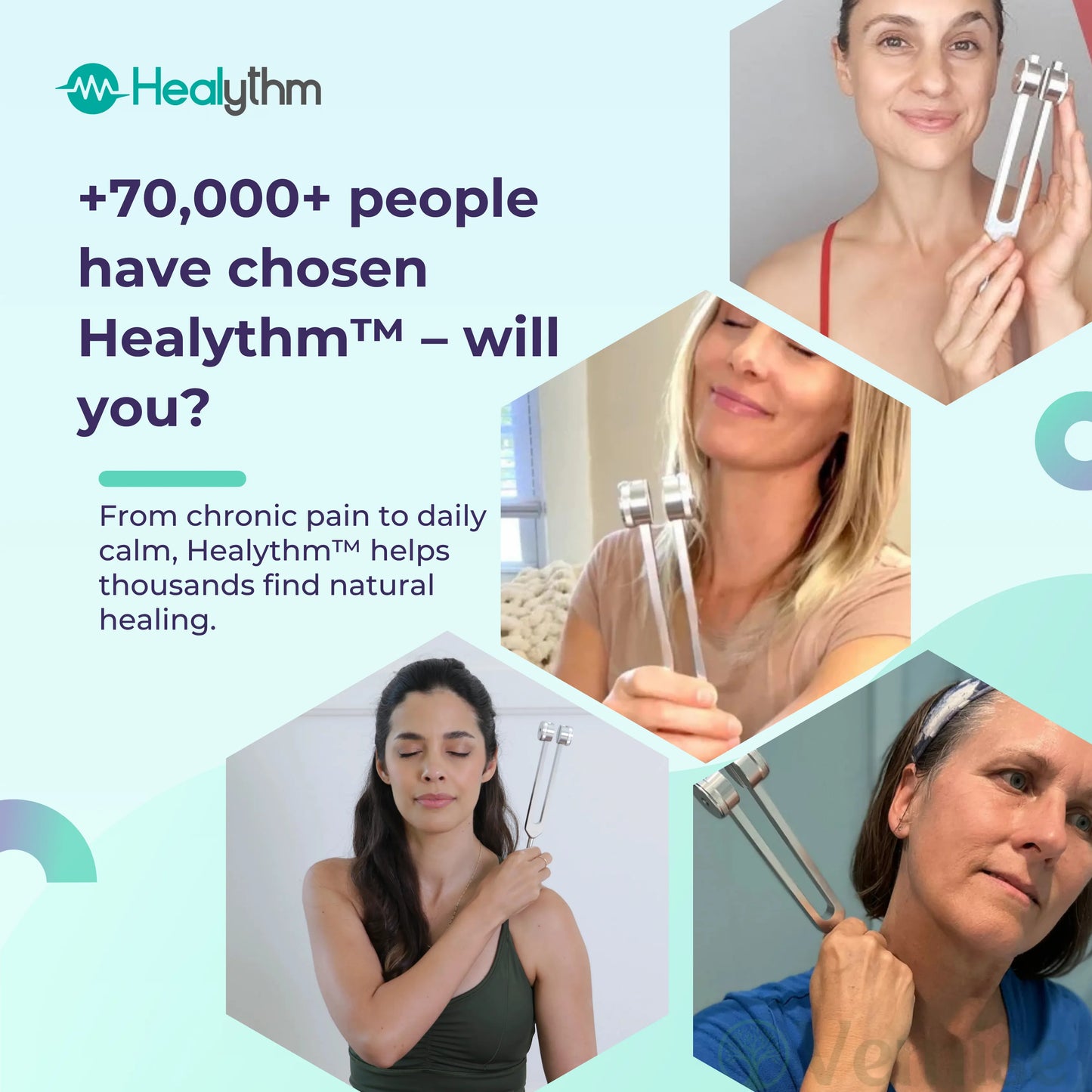Healythm™ Fork – 128Hz Therapy