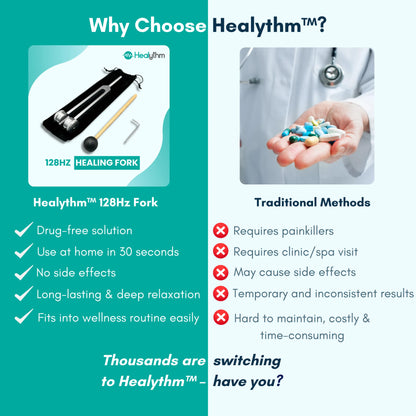Healythm™ Fork – 128Hz Therapy
