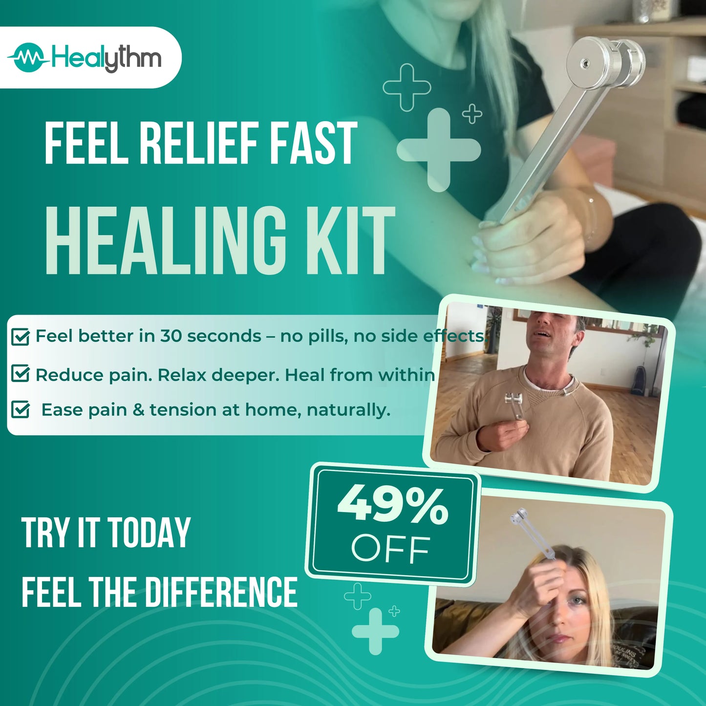 Healythm™ Fork – 128Hz Therapy